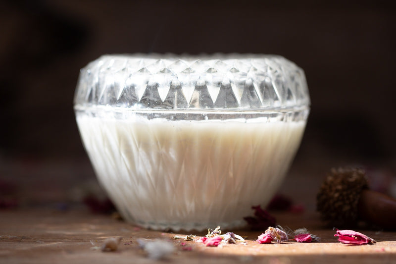 קופסת זכוכית עם מכסה