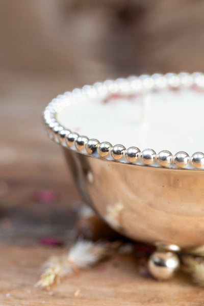 קערת מתכת וינטג’ קלאסית