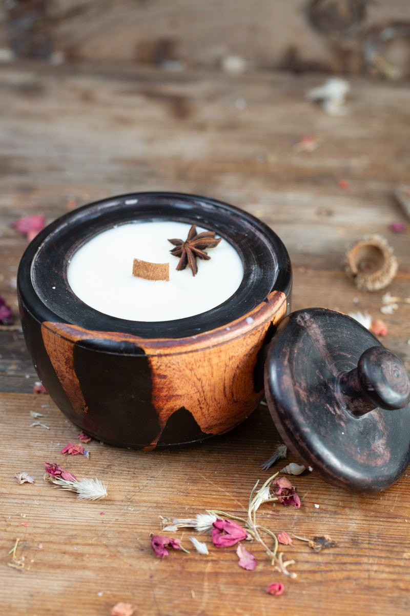 קופסת עץ זנזיברית