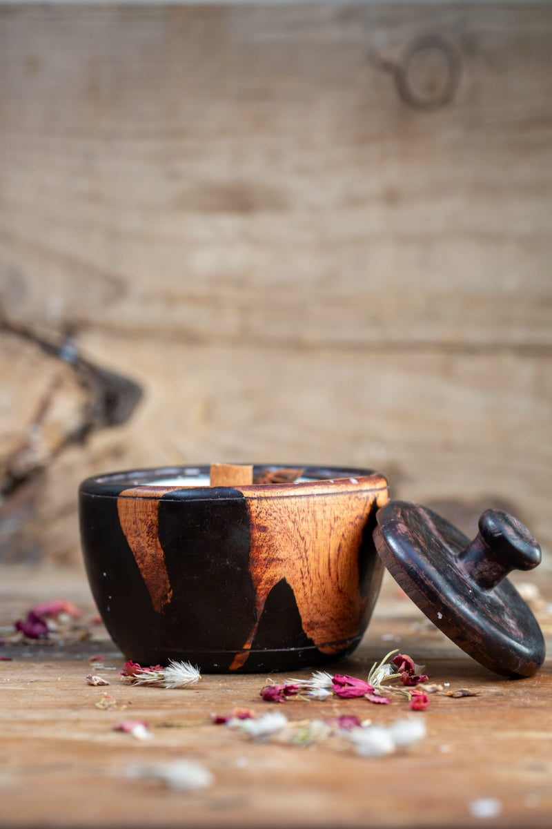 קופסת עץ זנזיברית