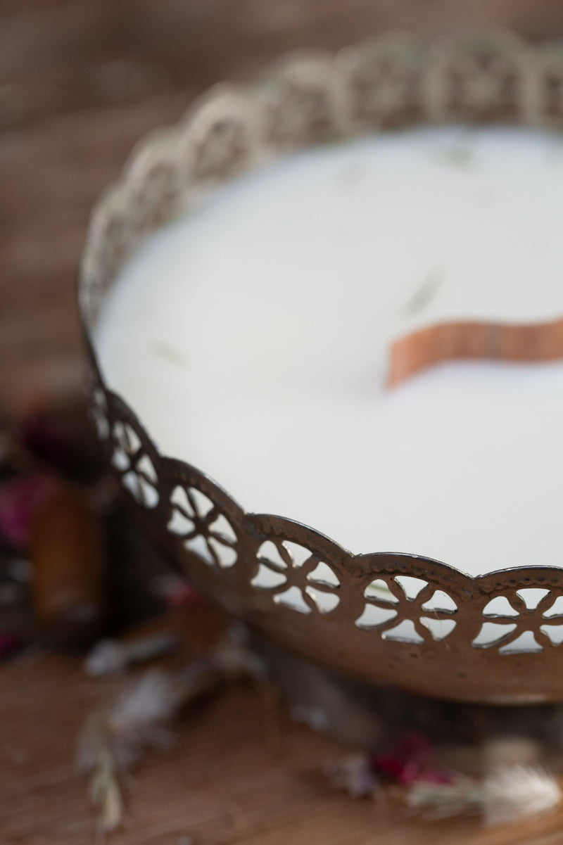 קערת כסף מצופה וינטג&