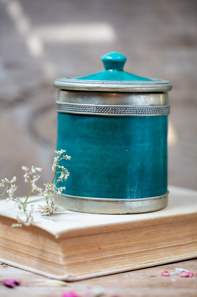 קופסת קרמיקה מצפון אפריקה