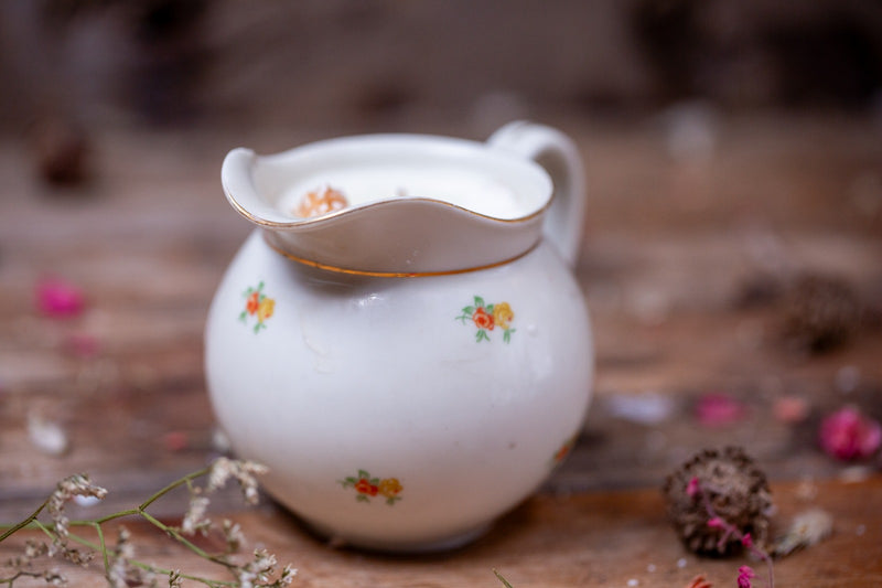 קנקן שמנת מפורצלן