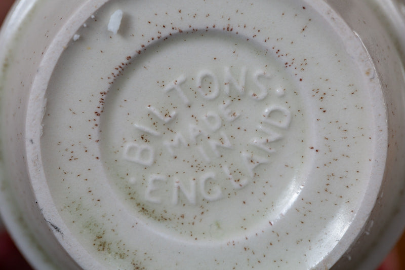 כלי חלב מבית Biltons England, שנות ה- 60