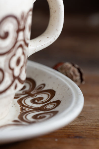 ספל ותחתית מבית Biltons England, שנות ה- 60