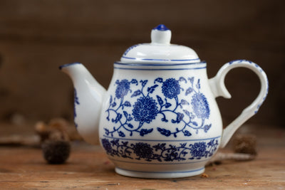 קומקום פורצלן יפני וינטג'