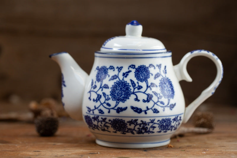 קומקום פורצלן יפני וינטג&