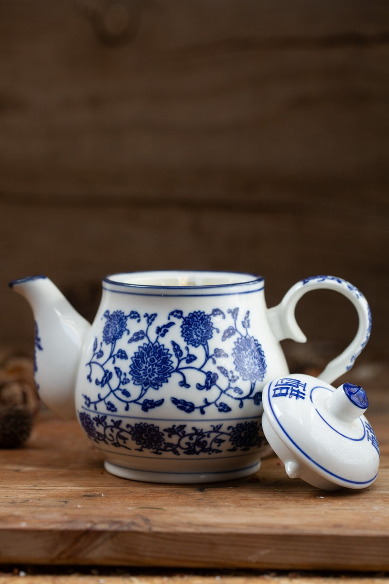 קומקום פורצלן יפני וינטג&