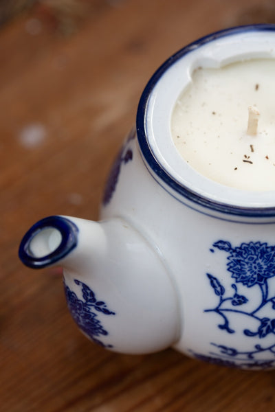 קומקום פורצלן יפני וינטג'