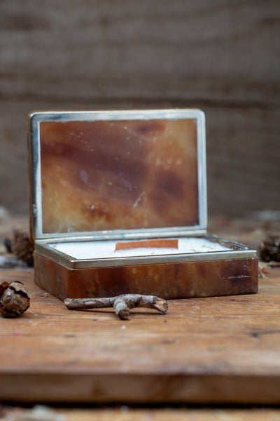 קופסת אוניקס טבעית בעבודת יד