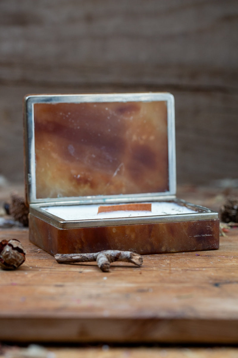 קופסת אוניקס טבעית בעבודת יד