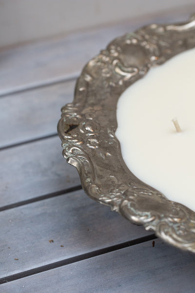 קערת כסף מצופה וינטג'