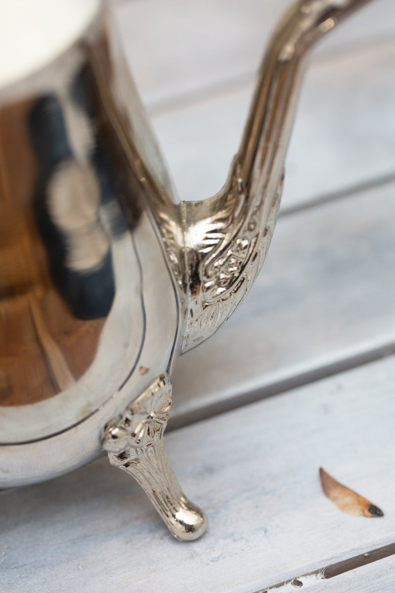 קומקום פליז מצופה כסף