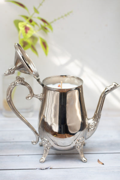 קומקום פליז מצופה כסף