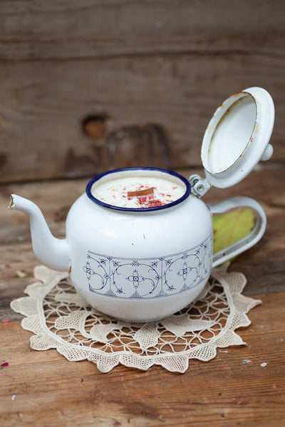 קומקום אמייל וינטג' משנות ה־30–50