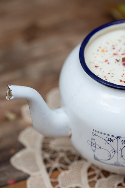 קומקום אמייל וינטג' משנות ה־30–50