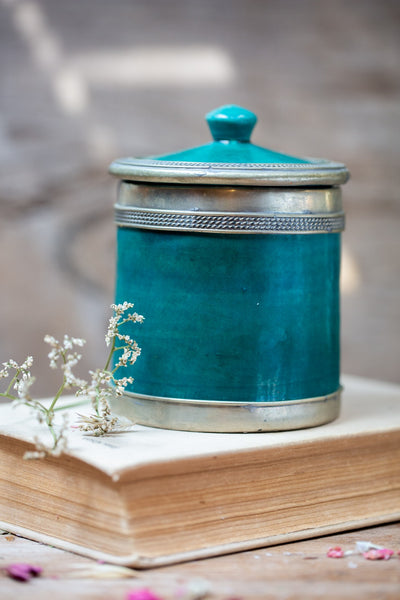 קופסת קרמיקה מצפון אפריקה