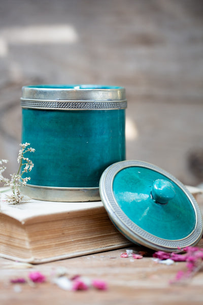 קופסת קרמיקה מצפון אפריקה