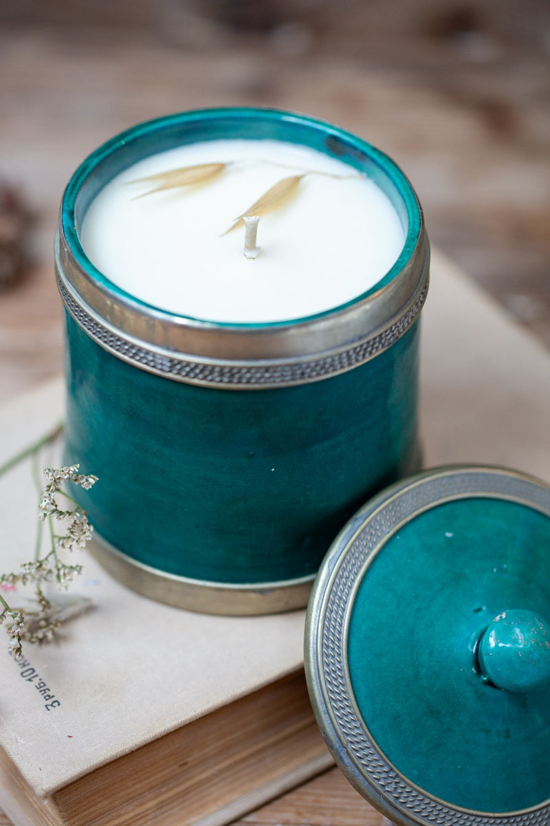 קופסת קרמיקה מצפון אפריקה